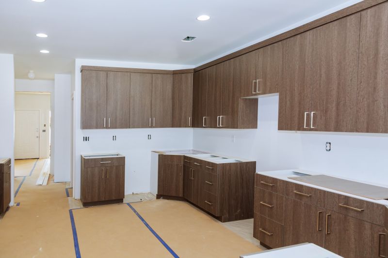 Wood Cabinet Installation