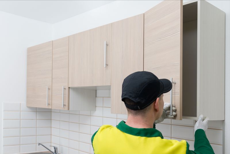 Wood Cabinet Installation
