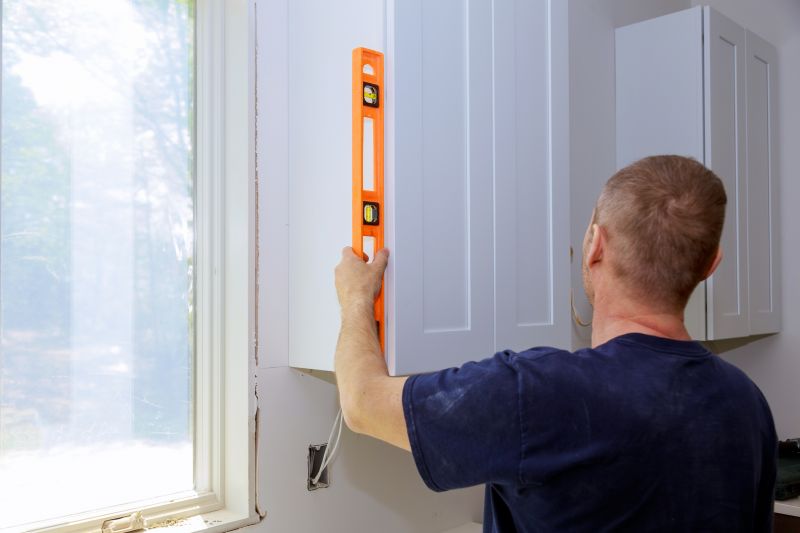 Products For Wood Cabinet Installations in use