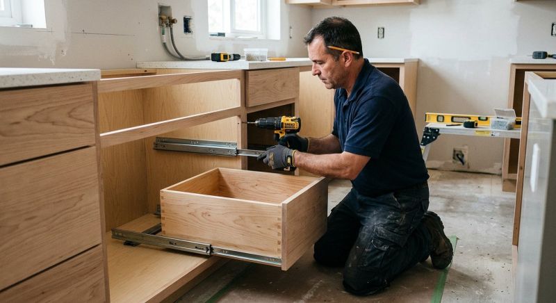 Wood Cabinet Installation in Muncie, IN