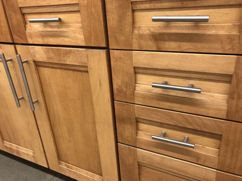 Wood Cabinet Installation